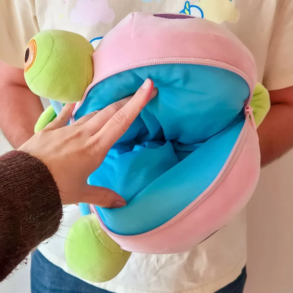 Dolls Kill x SpongeBob Snailing Around Plush Backpack Gary the Snail Bag